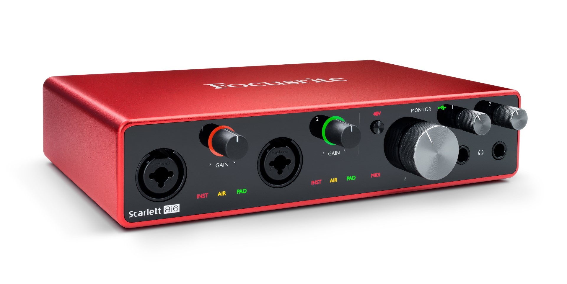 Focusrite Scarlett 8i6 3rd Gen USB 錄音介面