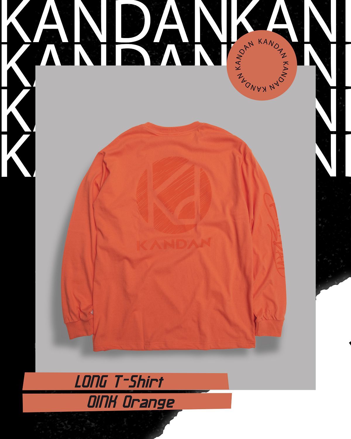 KID ® KANDAN系列長T 胡蘿蔔