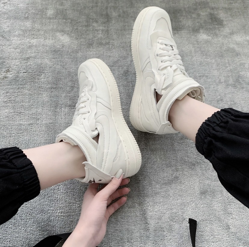 Nike x Cdg Air Force 1 Mid "White"