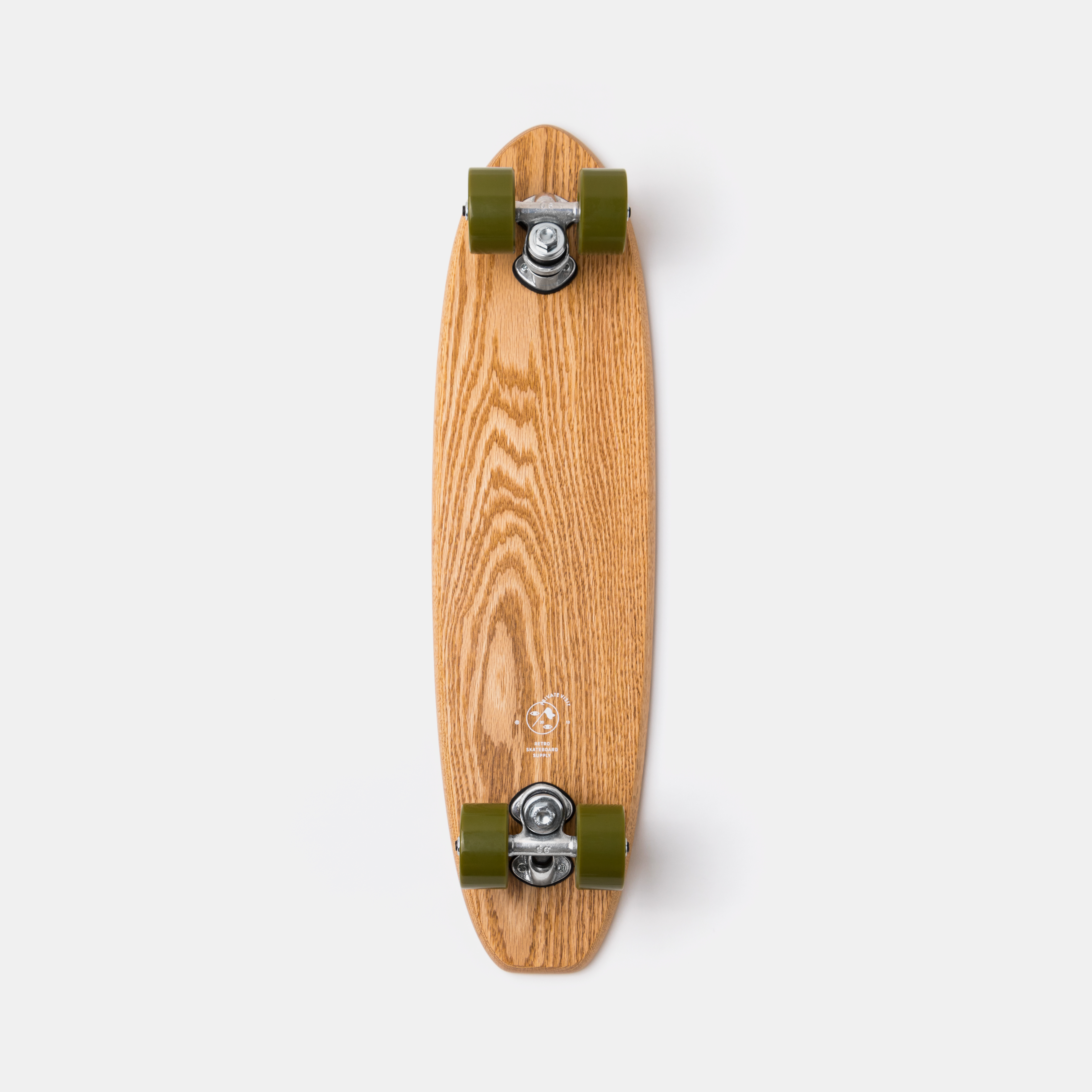 Road Racer Premium - Handmade Skateboard - Oak