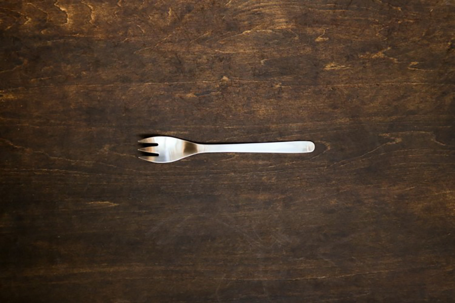 柳宗理-不鏽鋼餐具-點心叉170mm