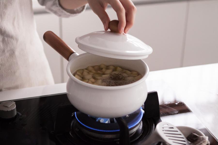 野田琺瑯-POCHKA調理鍋15cm