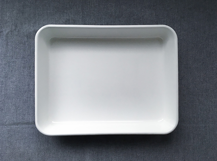 野田琺瑯托盤-12取(32.7×24.5cm)