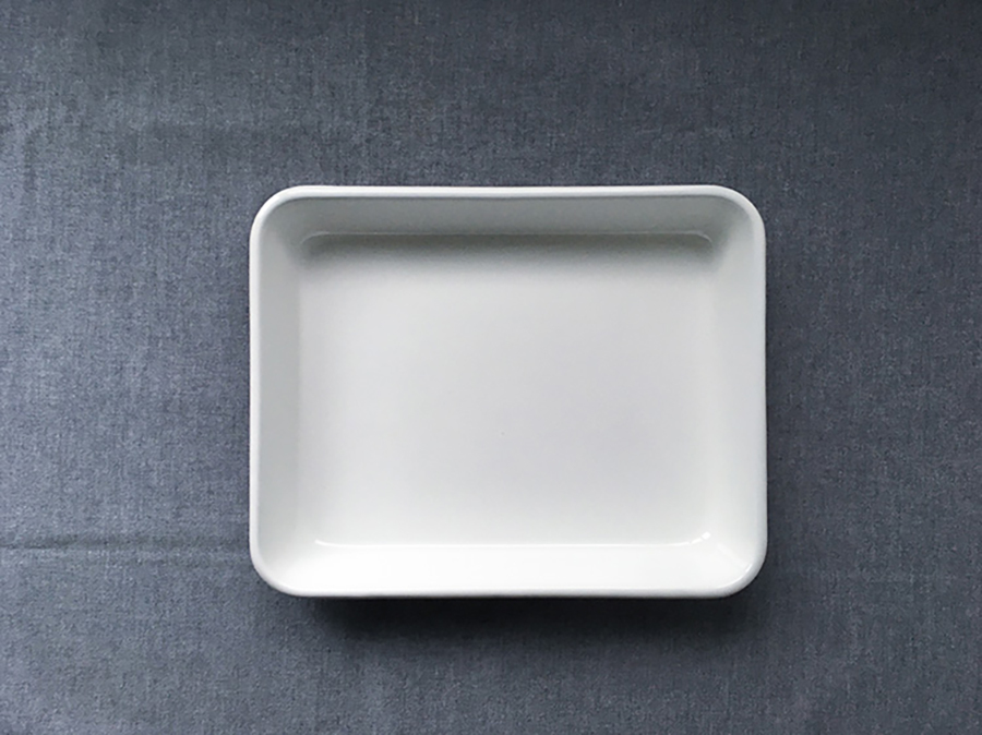 野田琺瑯托盤-18取(26.6x21.2cm)