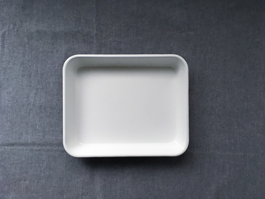 野田琺瑯托盤-21取(24.2x19.6cm)