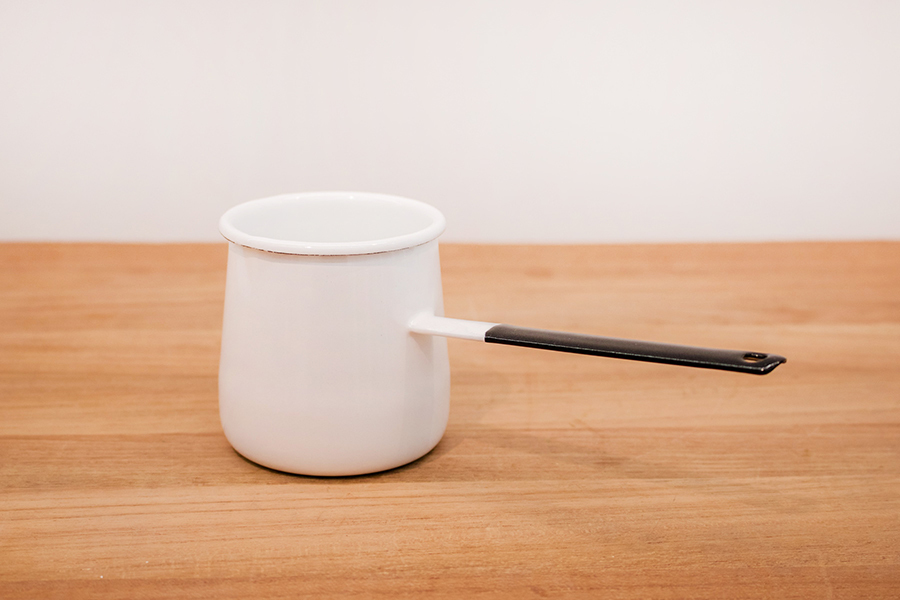 野田琺瑯-Butter Warmer/小型溫奶油器 220ml