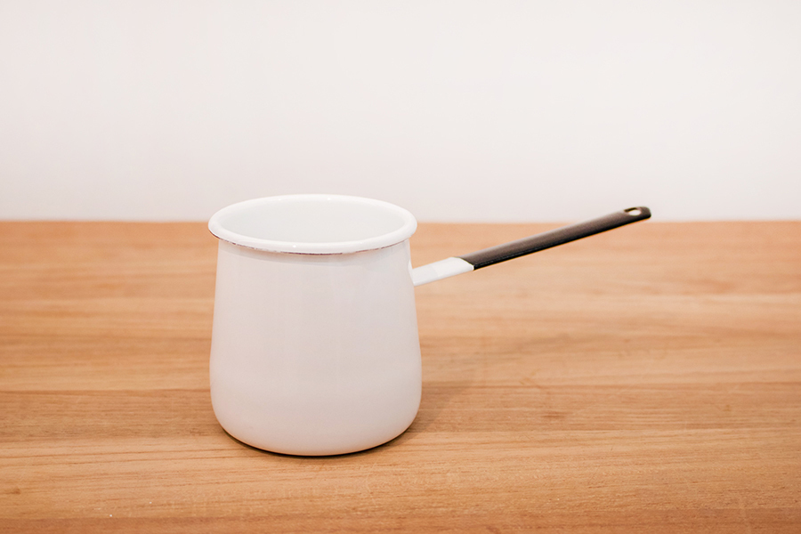 野田琺瑯-Butter Warmer/小型溫奶油器 220ml