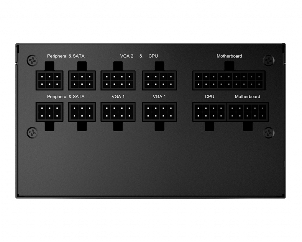 米特3C數位–MSI微星 MPG A850GF 電源供應器/全日系/金牌/80PLUS