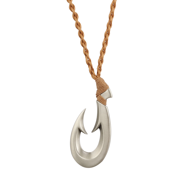 Bico項鍊，男士項鍊 魚鉤造型；海洋知識和重要的方向（1339）