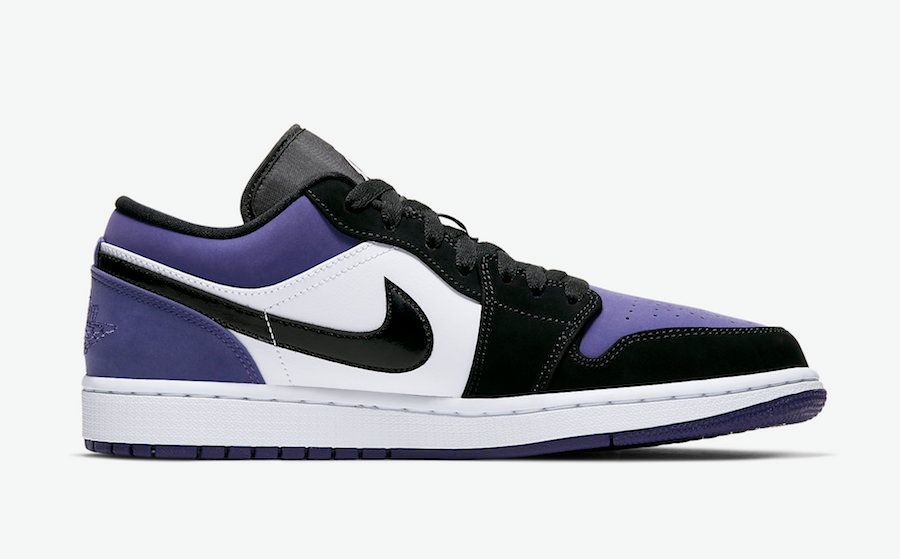 nike air jordan 1 low purple