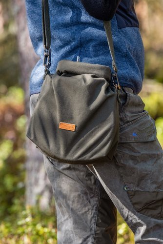 Trangia 風暴爐可拆背帶收納袋-25 Black
