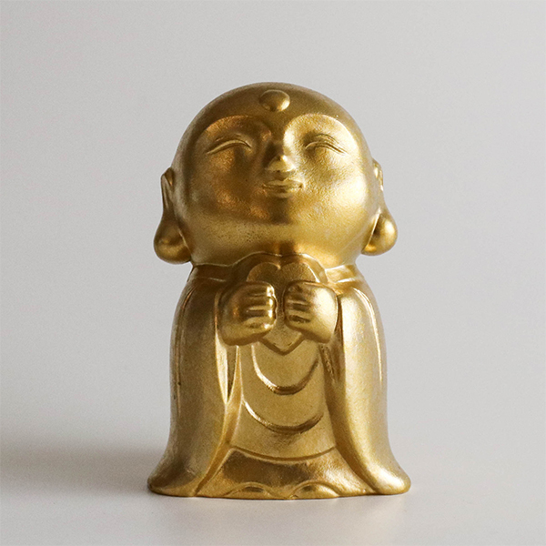 【高岡銅器】無心(六心)地藏-慈愛