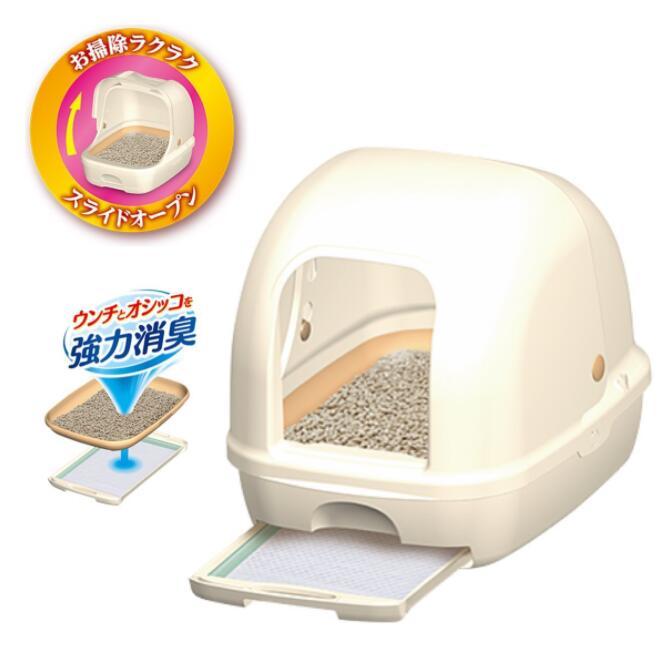 Unicharm DeoToilet Cat Litter Bin Starter Kit H-WHITE
