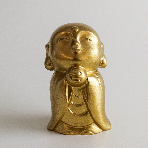 【高岡銅器】無心(六心)地藏-祈禱