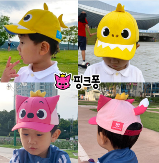 韓國 Pinkfong Baby Shark 小童Cap 帽