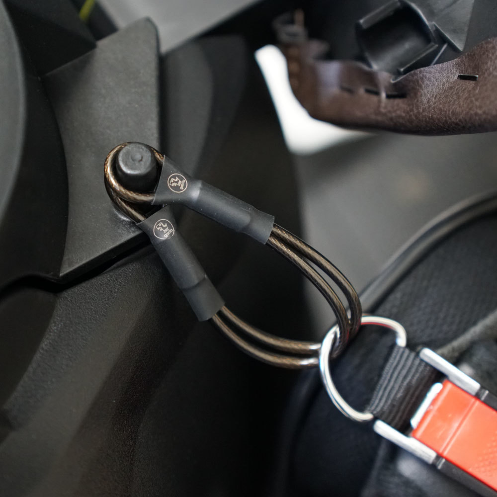 戶外用品｜安全帽不鏽鋼防盜掛繩