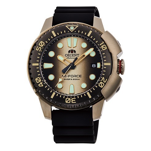 東方表 Orient Sport Series M-FORCE 200m Diver's RN-AC0L05G, Orient 運動系列 M-FORCE 200 潛水手錶 RN-AC0L05G (RA-AC0L05G00B)