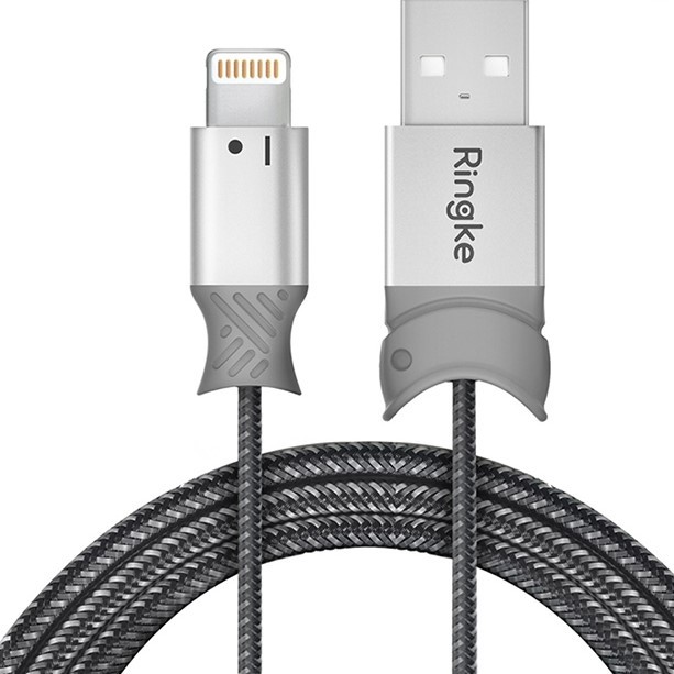 【Ringke】強韌編織防扭Lightning傳輸充電線 MFI認證
