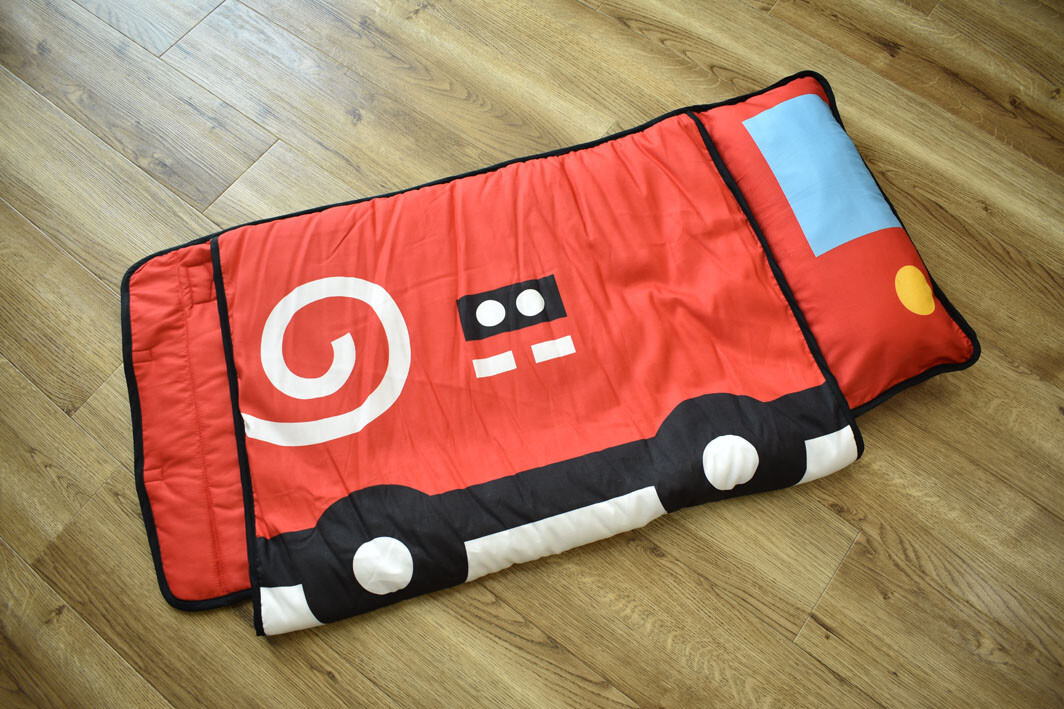 日本CHEEKROOM 幼兒園 消防車睡袋