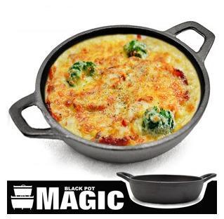 【MAGIC】RV-IRON 030-2 迷你鑄鐵雙耳圓型烤盤12cm D-5-1