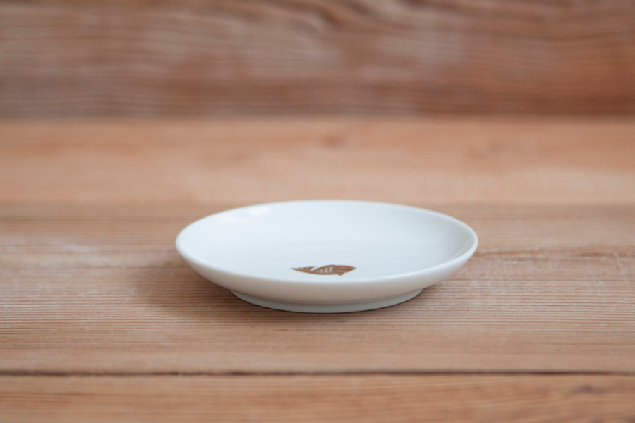 BARBAR - 紅白小皿 祝鯛／白