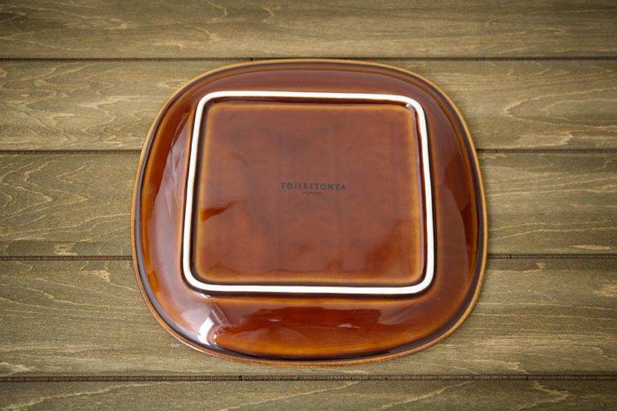 TOJIKI TONYA-吐司盤 棕色