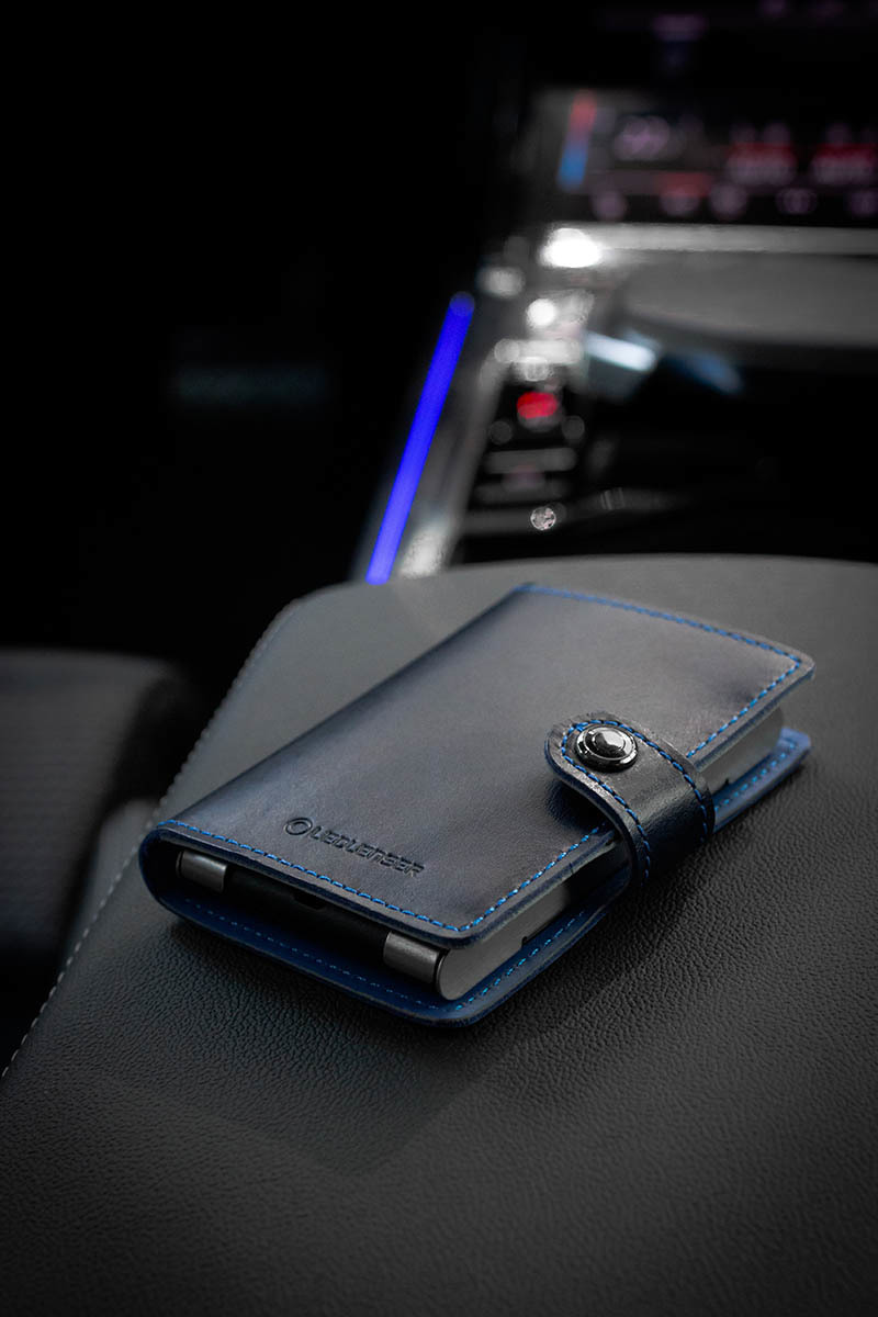 Ledlenser Lite Wallet® Led皮夾-午夜藍