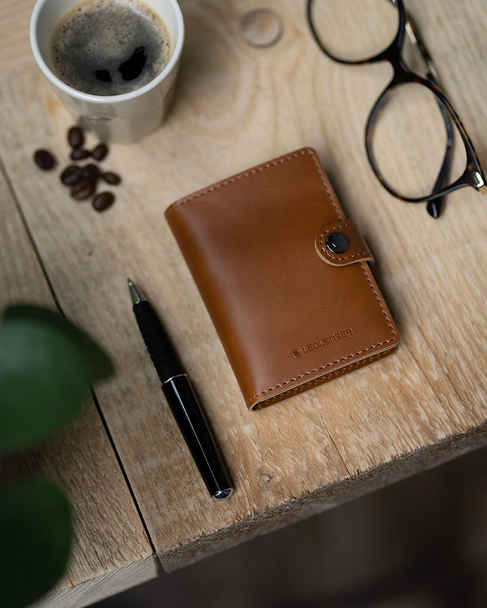 Ledlenser Lite Wallet® Led皮夾-焦糖色