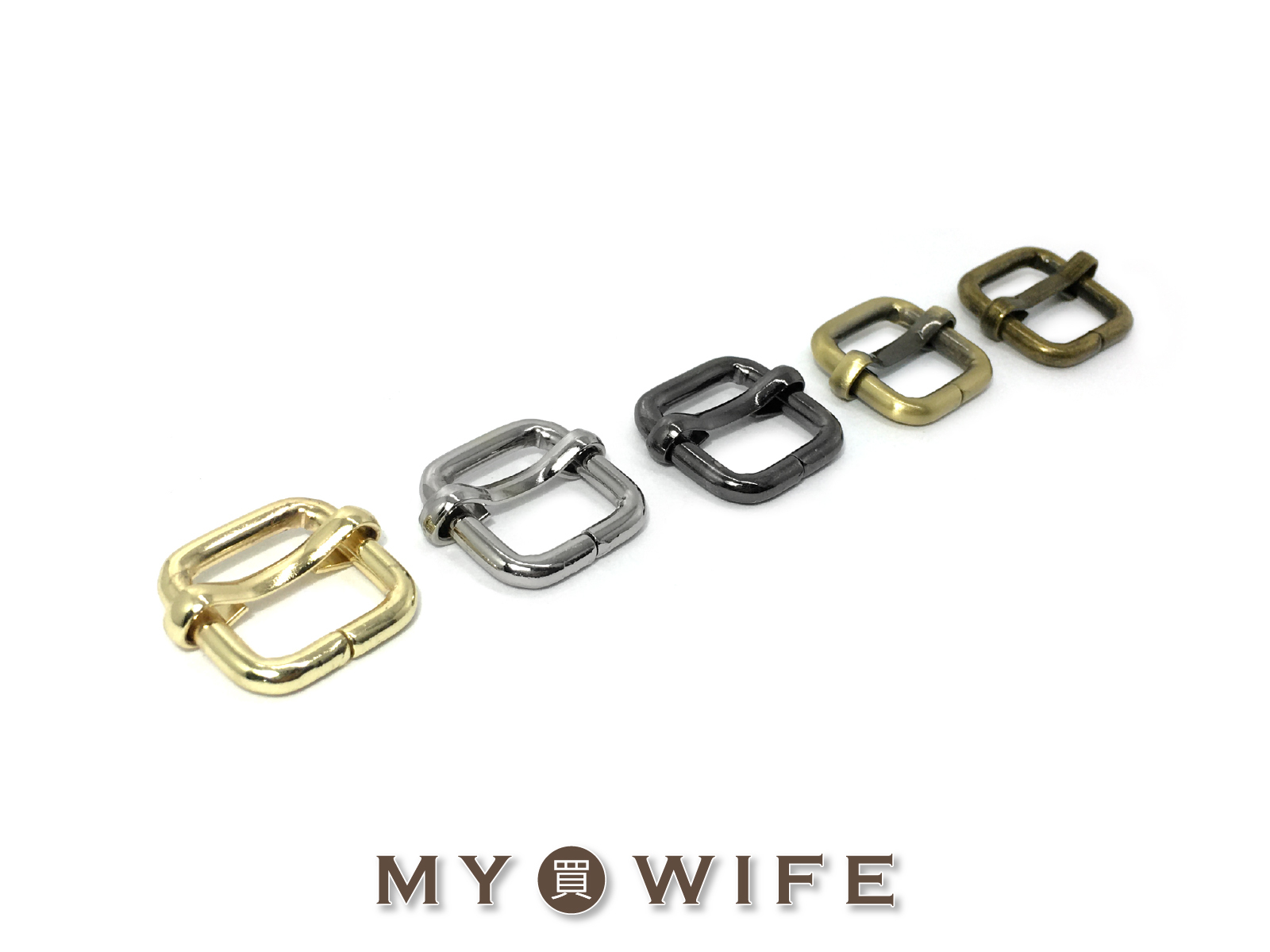 4分活動環(粗線徑)_日型環/調整環_5色2入裝【O07-2】