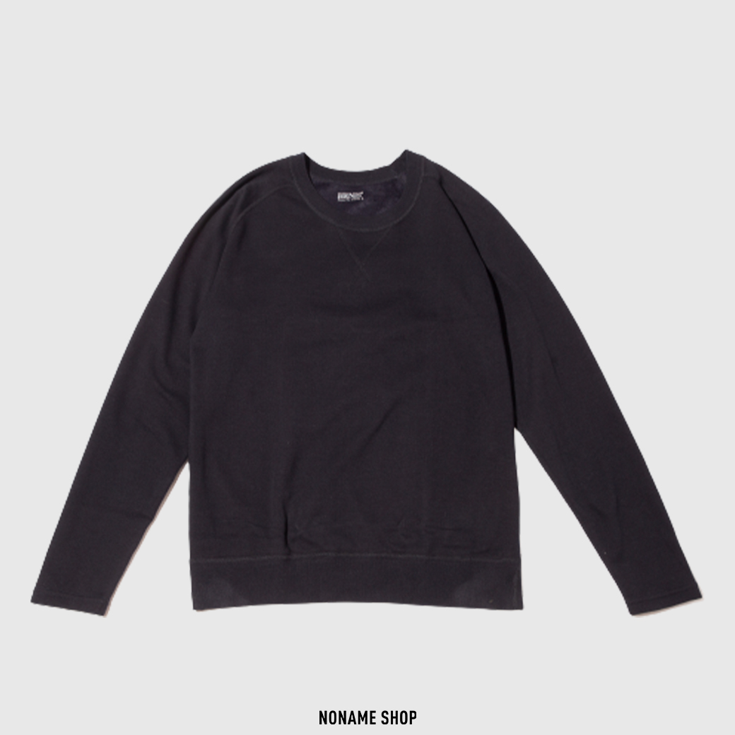 HENIS 速暖絨 發熱衣 圓領 保暖 保暖衣 刷毛 長袖 長T 藏青