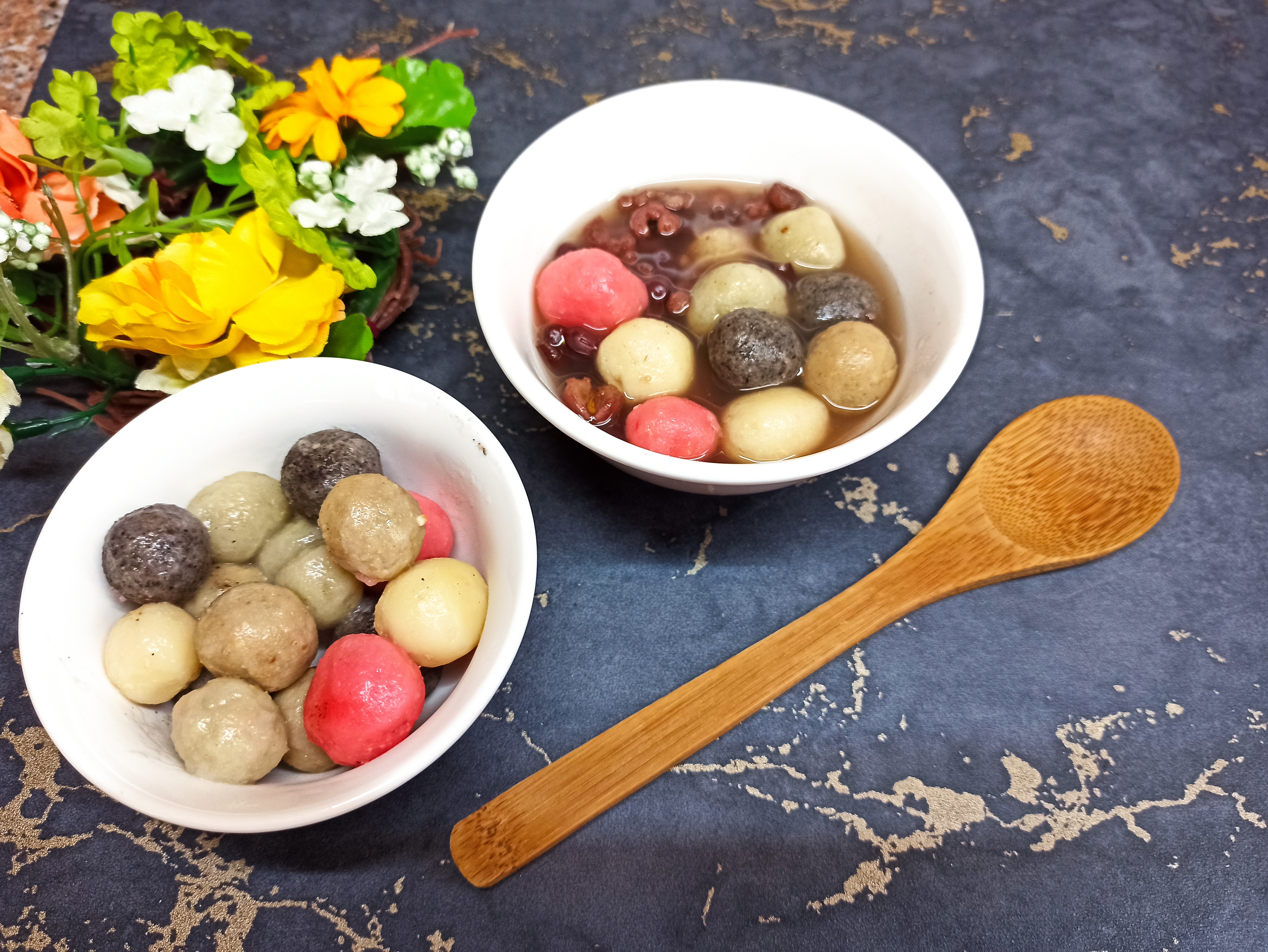 豆腐湯圓,豆腐湯圓食譜,豆腐湯圓材料,豆腐 湯圓,創意湯圓,冬至,木棉豆腐,黑豆木棉豆腐