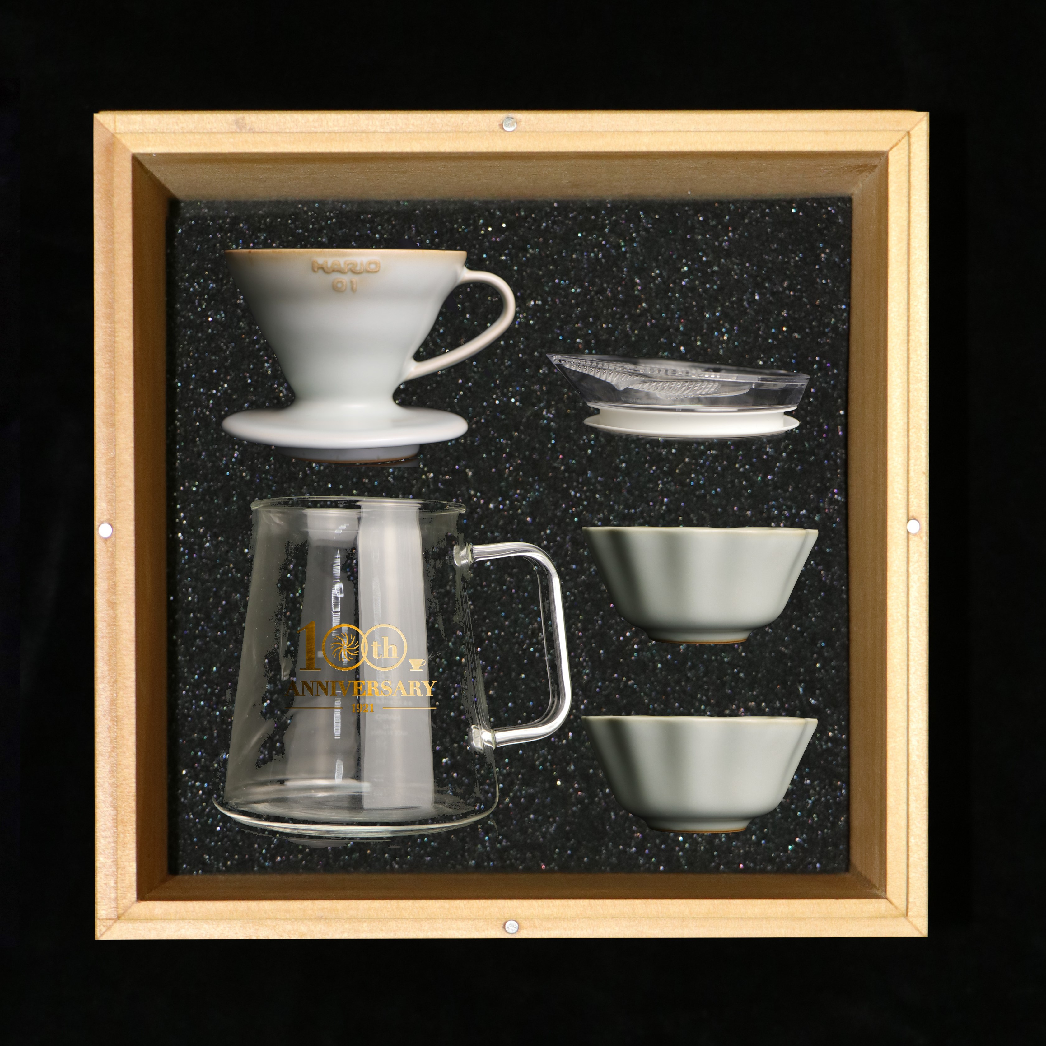 HARIO 100週年玻璃王限定組