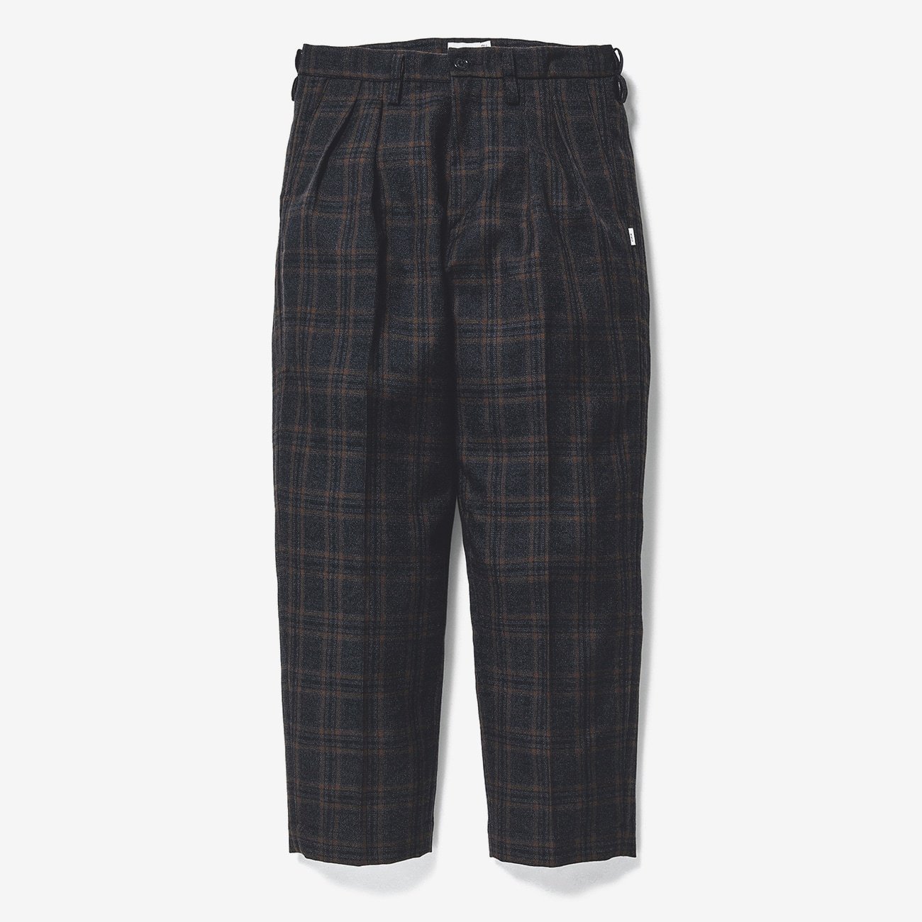 2020AW WTAPS TUCK TROUSERS WOOL TWEED 錐形褲 格紋 羊毛 長褲 現貨