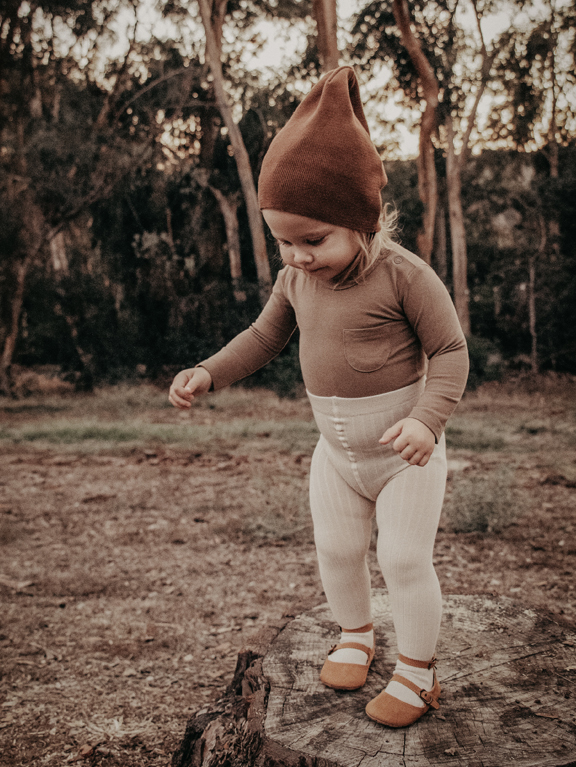 THE SIMPLE FOLK - Knit Beanie（Mocha）