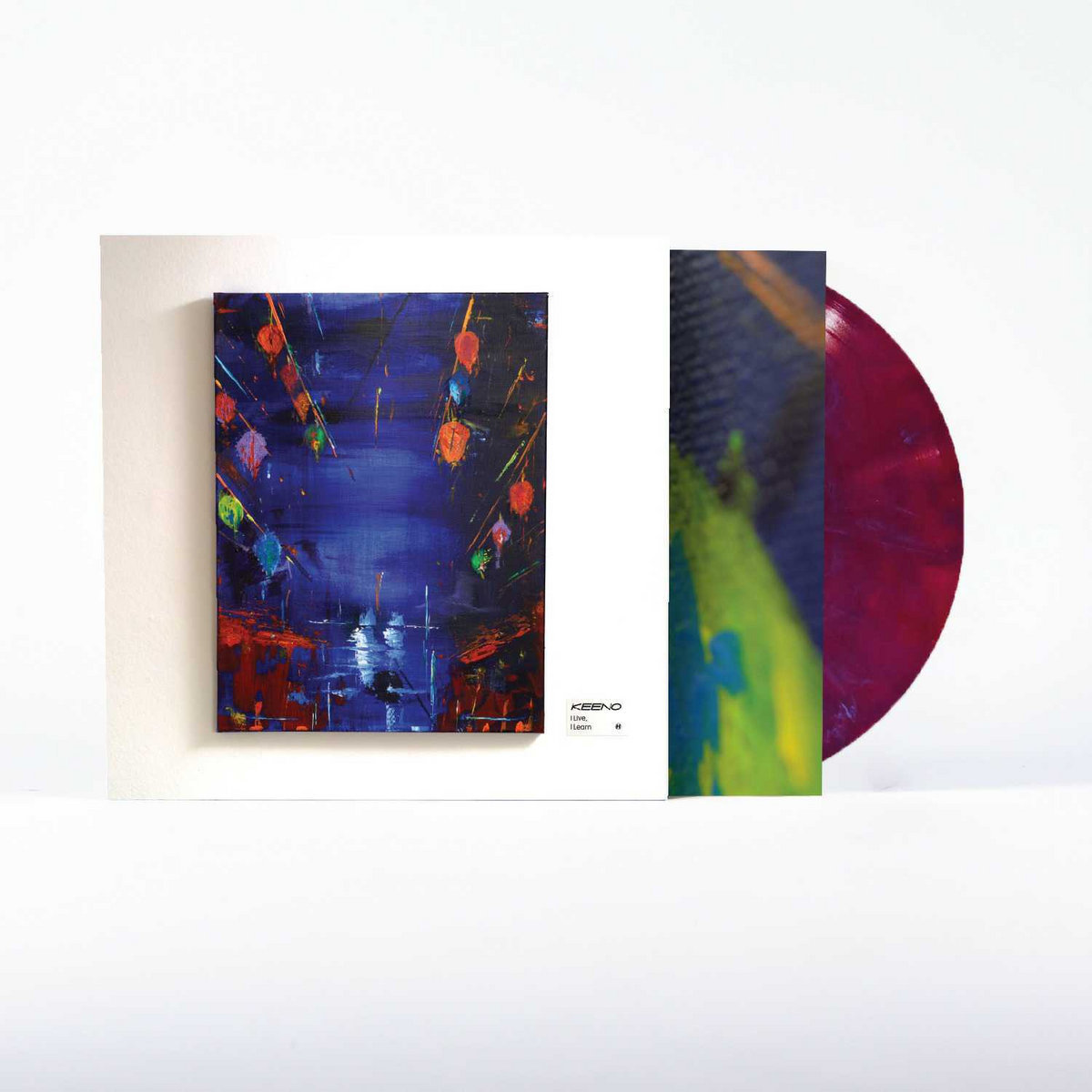 Keeno《I Live I Learn》（彩膠2LP）