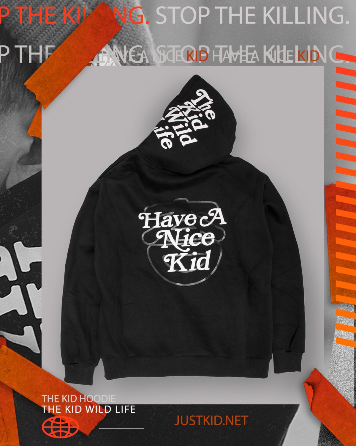 KID ® Have A Nice KID連帽拉鍊外套