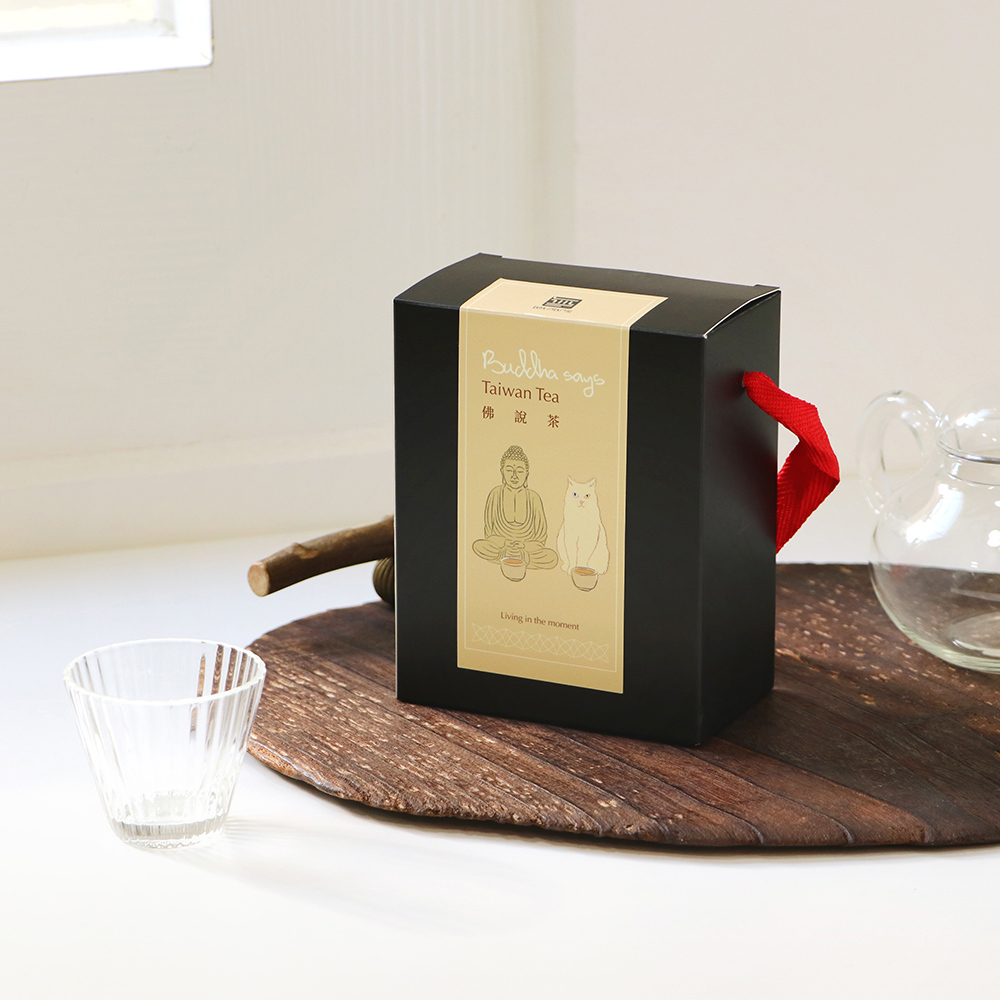 佛說茶-台灣茶包禮盒（黑色）
