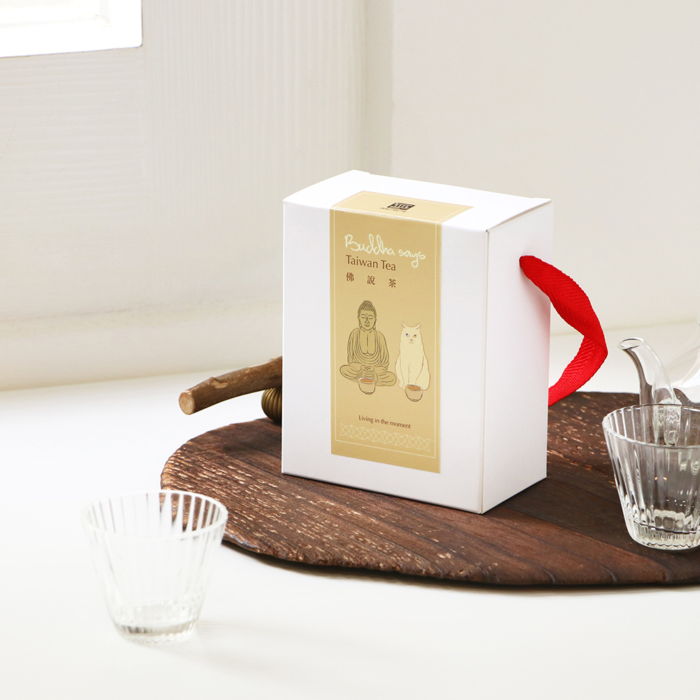 佛說茶-台灣茶包禮盒（白色）