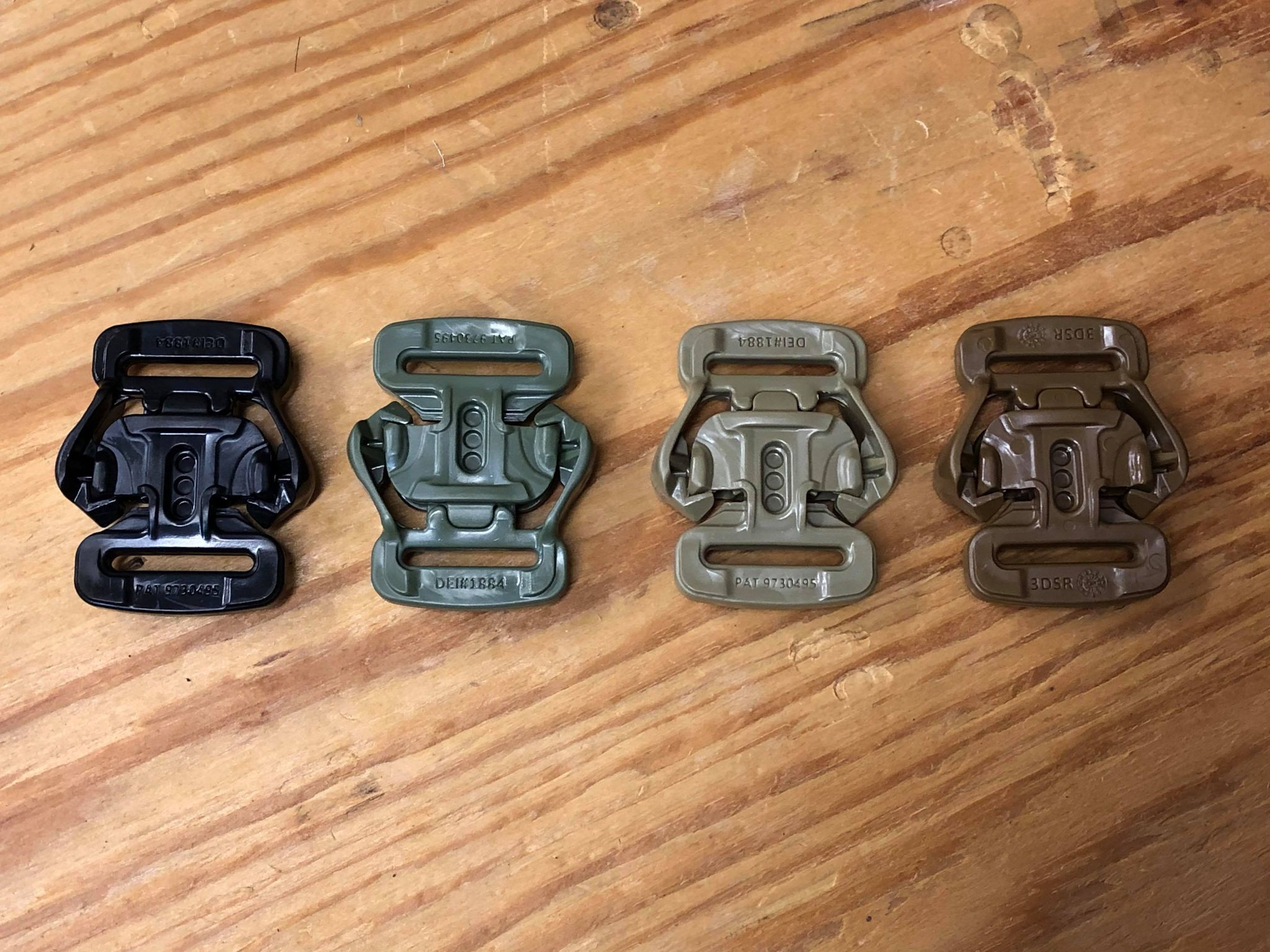 ITW 3DSR BUCKLE 1 INCH , ITW 3DSR 1英寸織帶扣