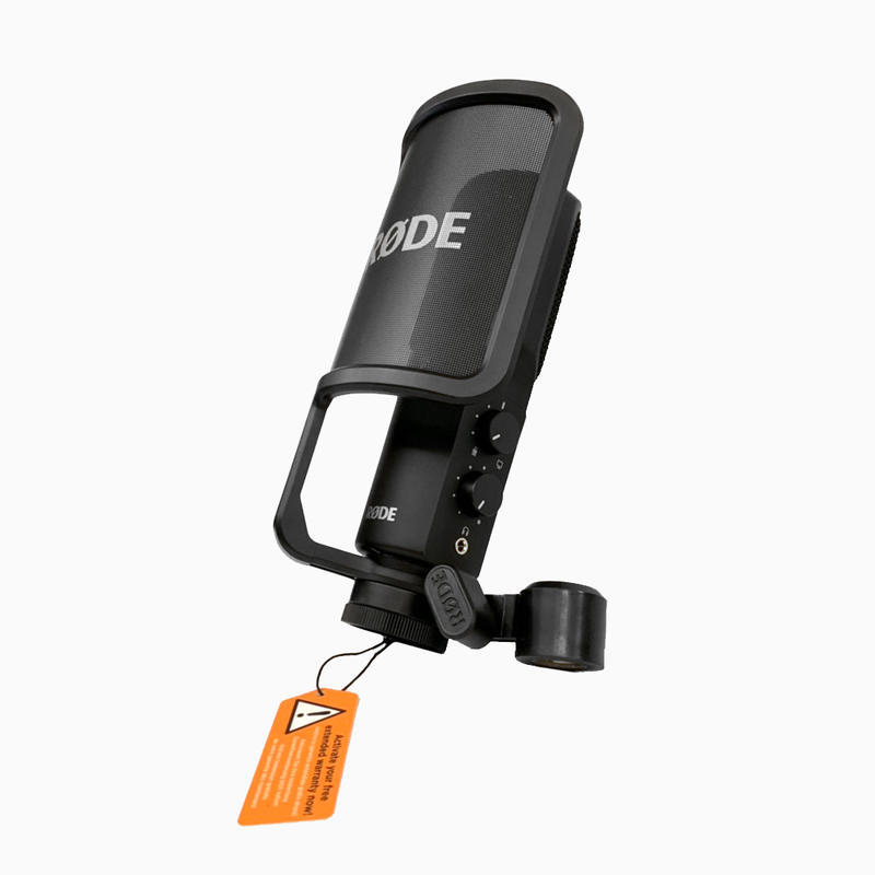 Rode RODE NT-USB 專業 錄音 電容式 麥克風 【原廠公司貨】附防噴罩、麥克風桌架 第 3 張圖片｜三峽麥克風