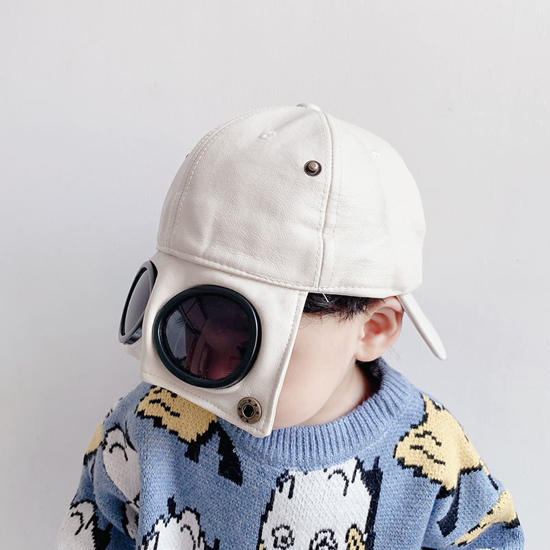 小小飛行員雙面兩用帽