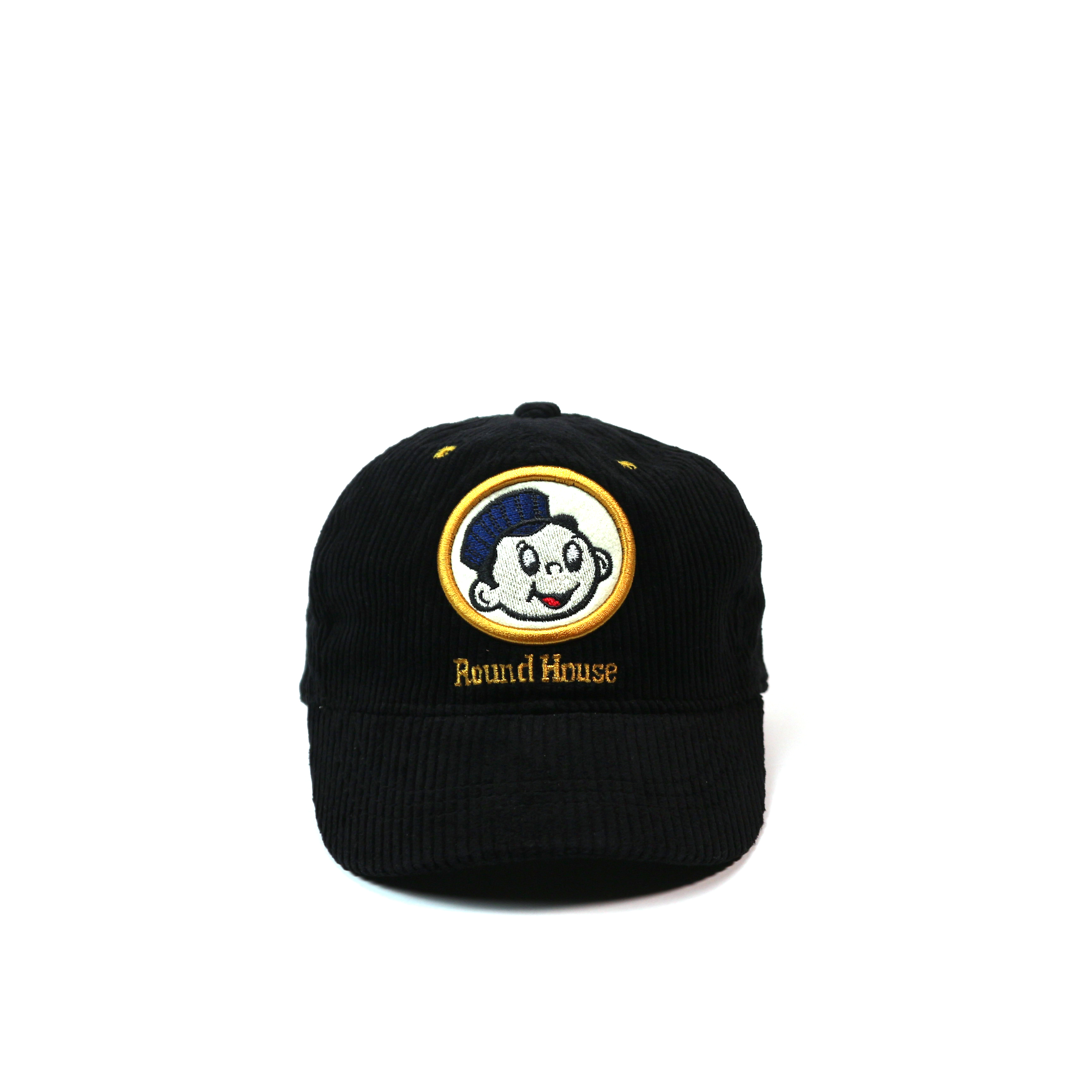 Round House R-Boy Corduroy Cap﹝Black﹞