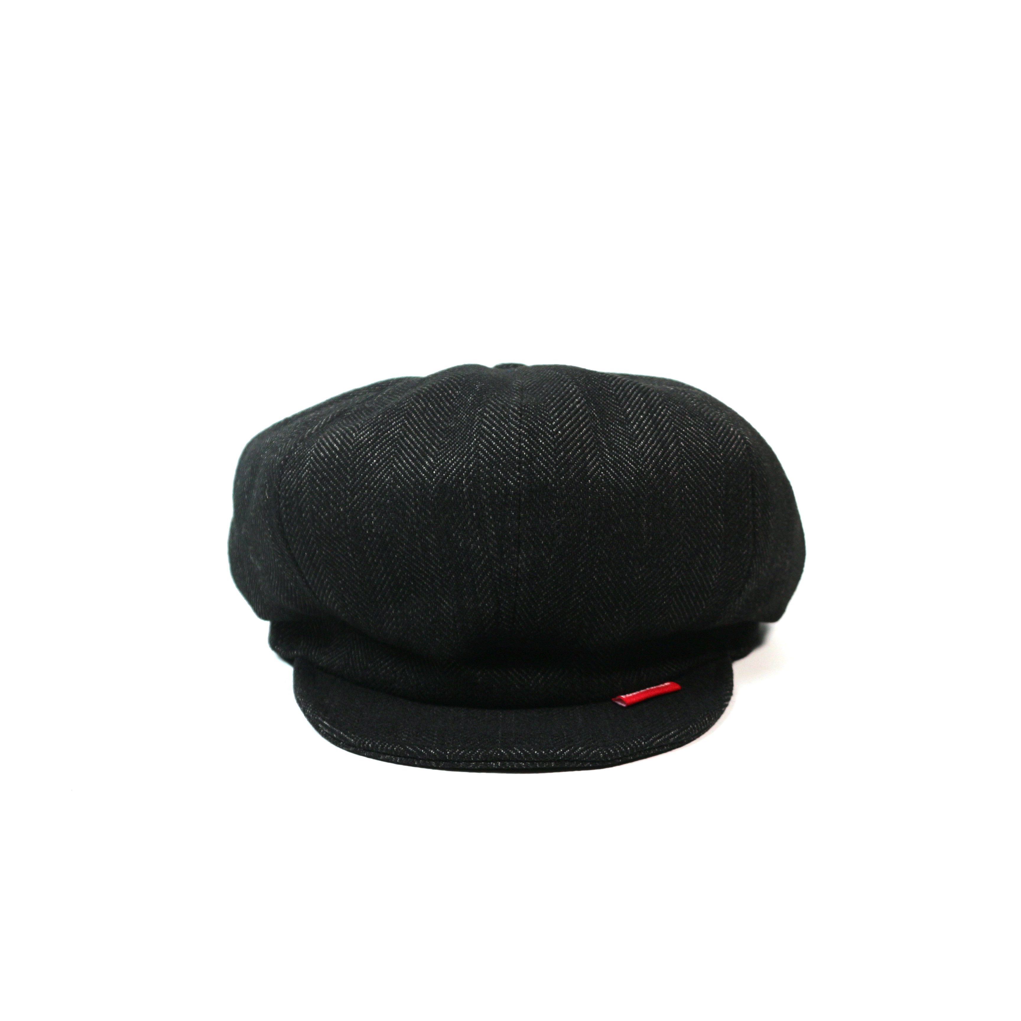 Round House Herringbone Casquette﹝Black﹞