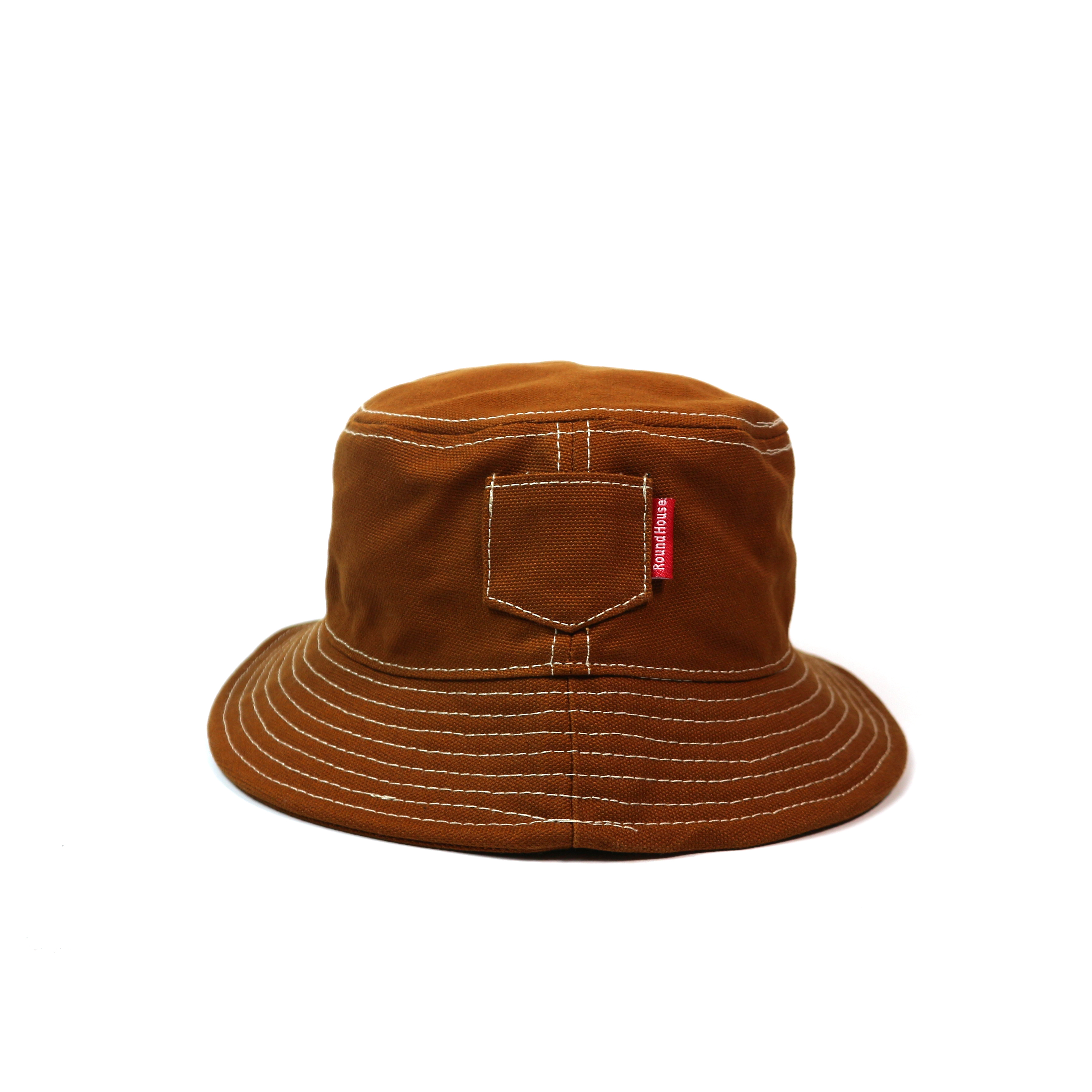 Round House Workers Bucket Hat﹝Caramel﹞