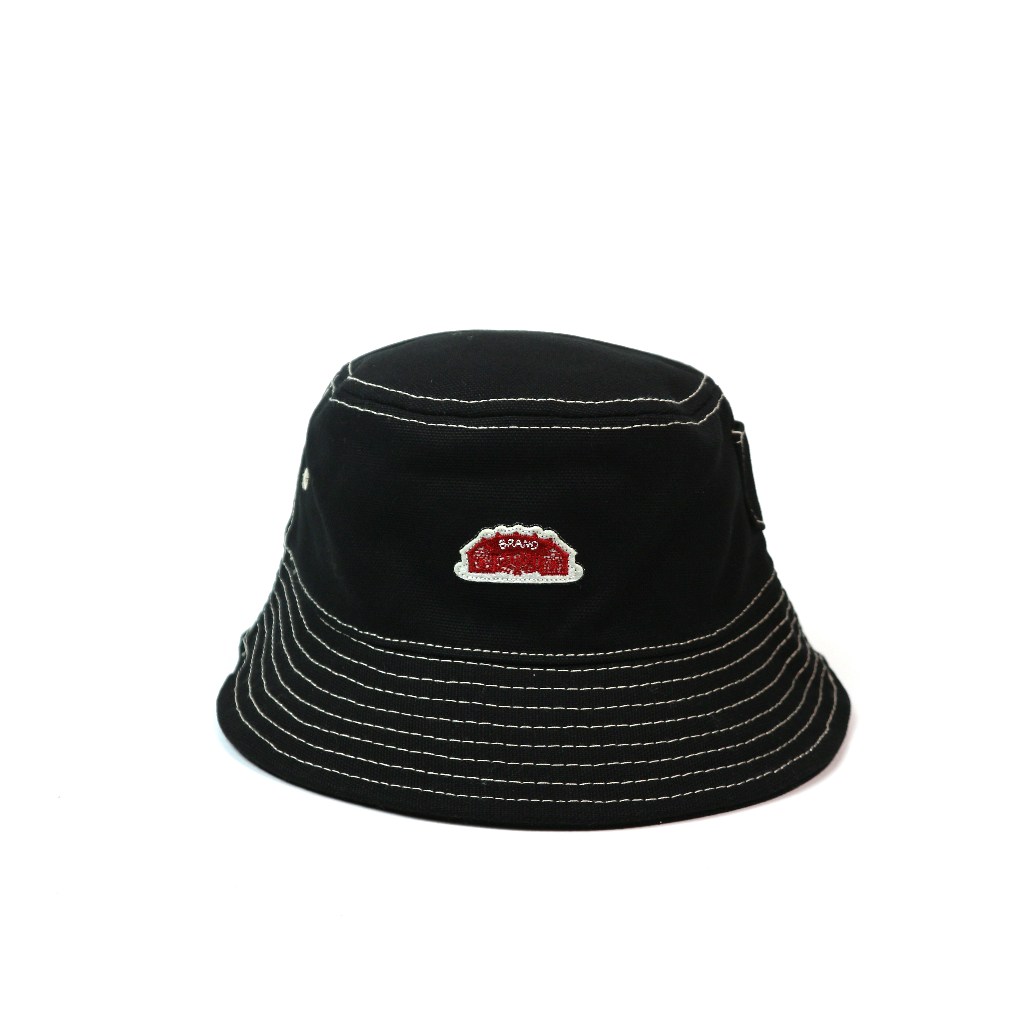 Round House Workers Bucket Hat﹝Black﹞