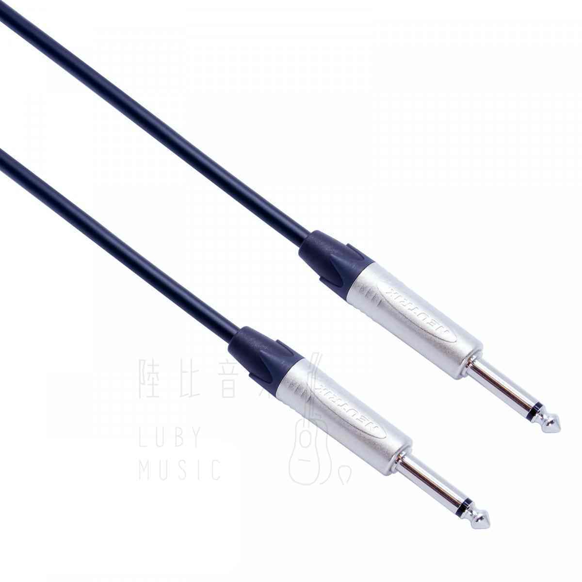 手工樂器導線 日本線材Canare L2T2S 瑞士Neutrik接頭 吉他導線 各樂器皆通用