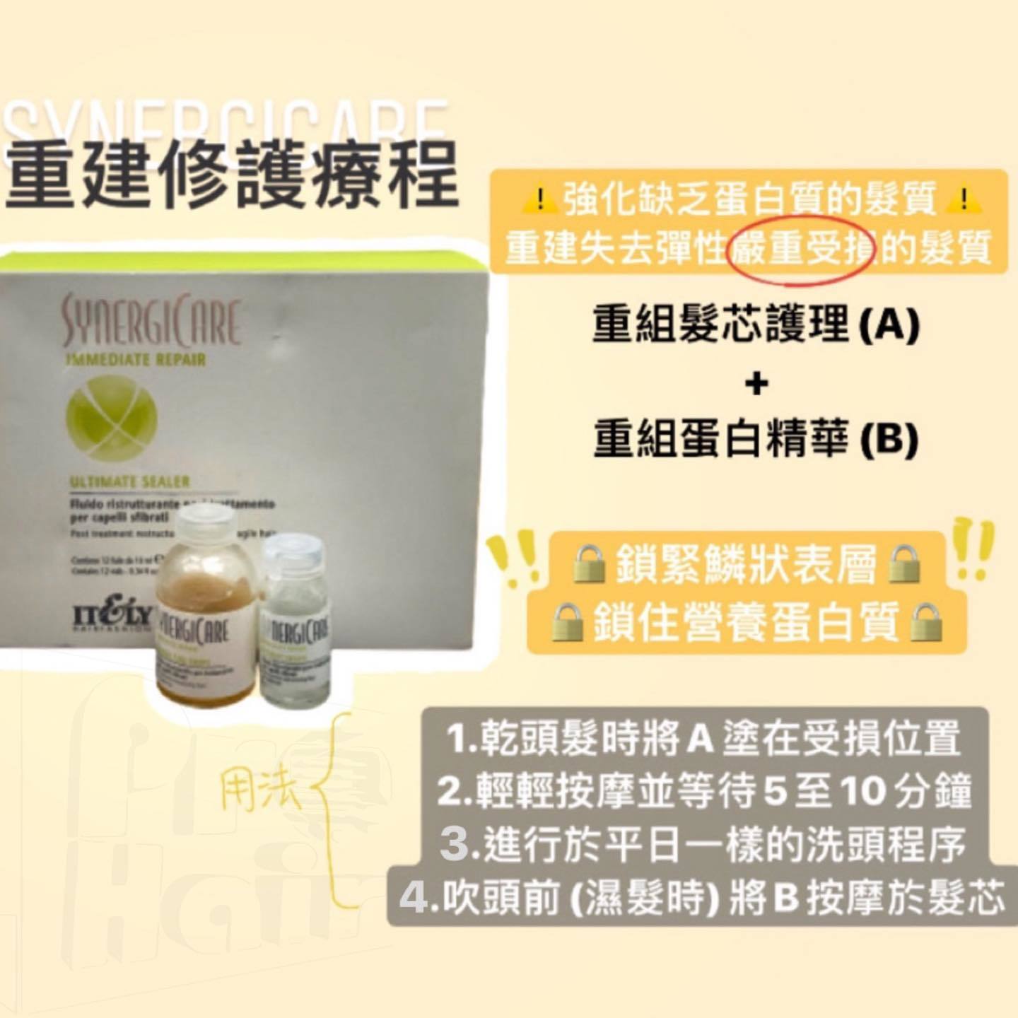 Synergicare Ultimate SealerBox 重組蛋白精華 12 X 10 ml