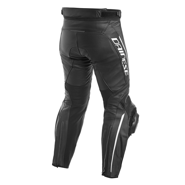 DAINESE DELTA 3 LEATHER PANTS BLACK/WHITE 黑白 皮褲