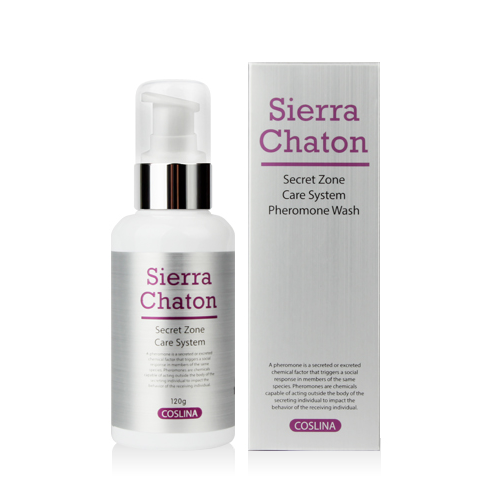 〔韓國原裝進口〕 SIERRA CHATON 《Secret Zone Care System Pheromone Wash》女用費洛蒙私處保養清潔液 (120G)