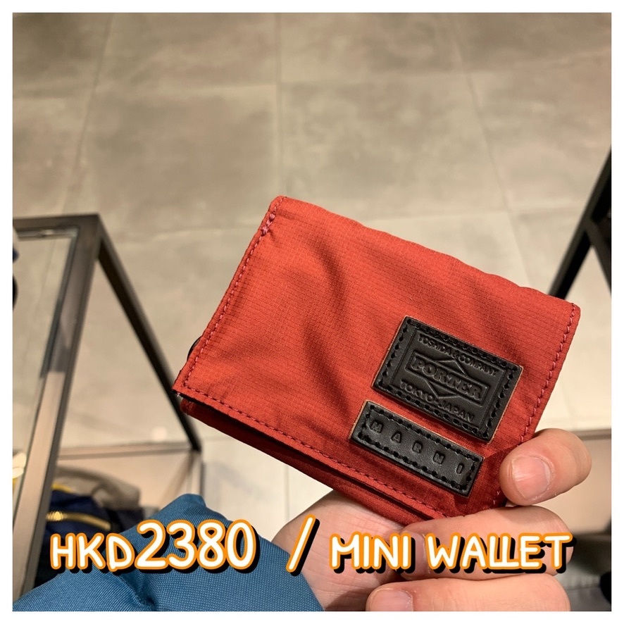 日本吉田包PORTER / PORTER X MARNI 2020aw wallet